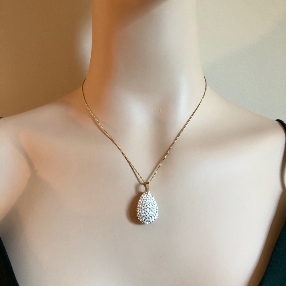 Drop bling necklace - Picture 2 of 6